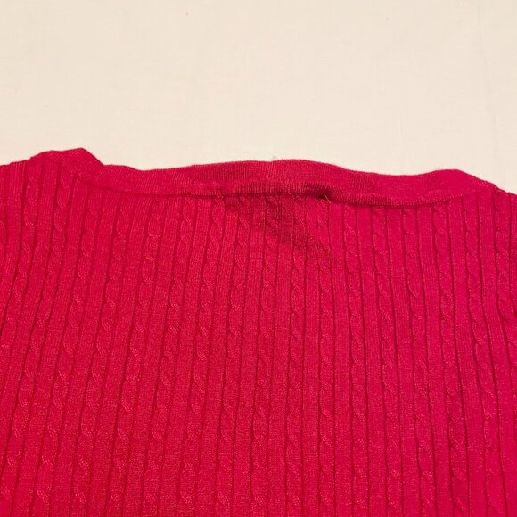 Tommy Hilfiger Womens Knit Sweater Size Small Red - Picture 12 of 16